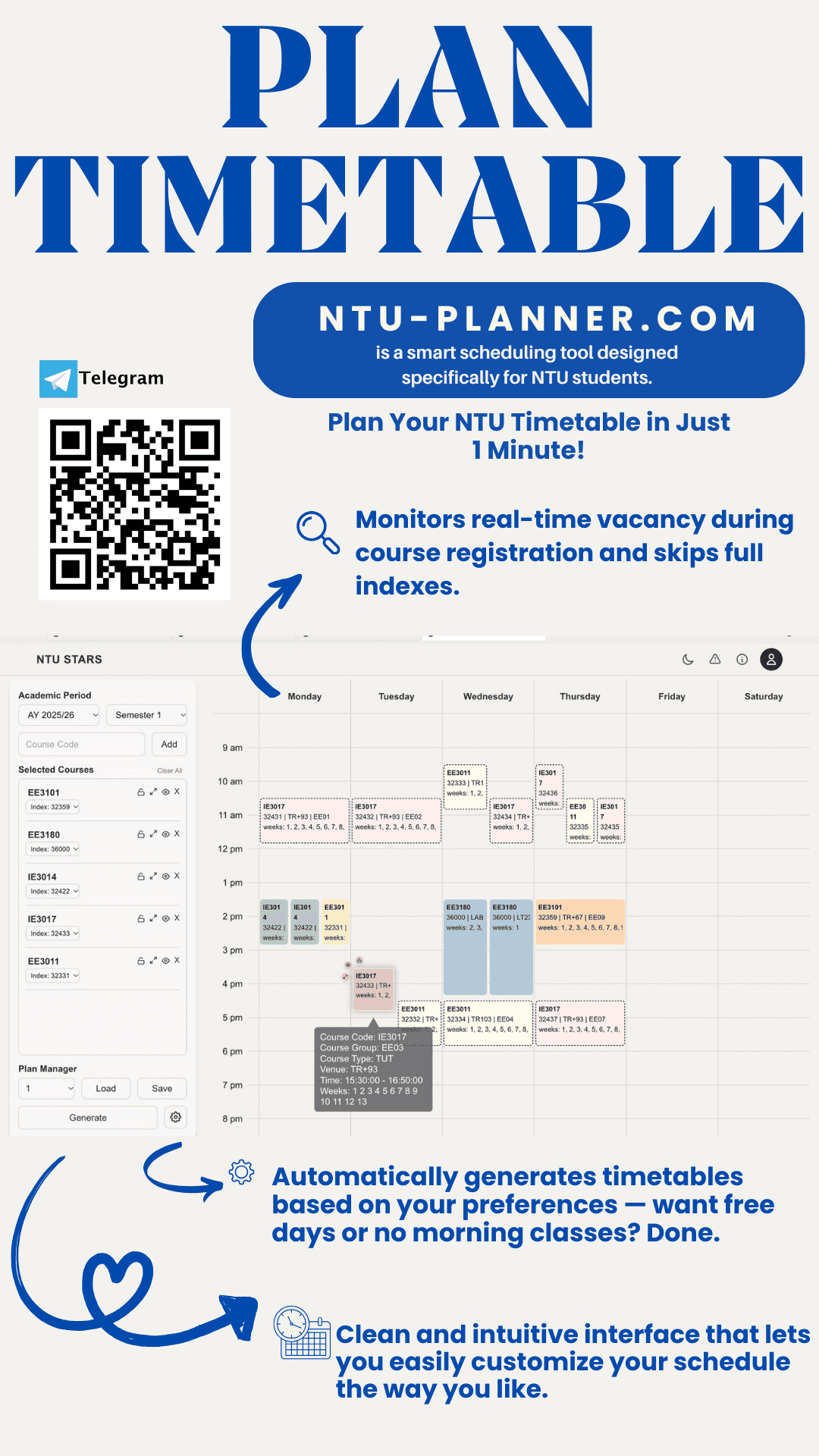 NTU Planner Flyer